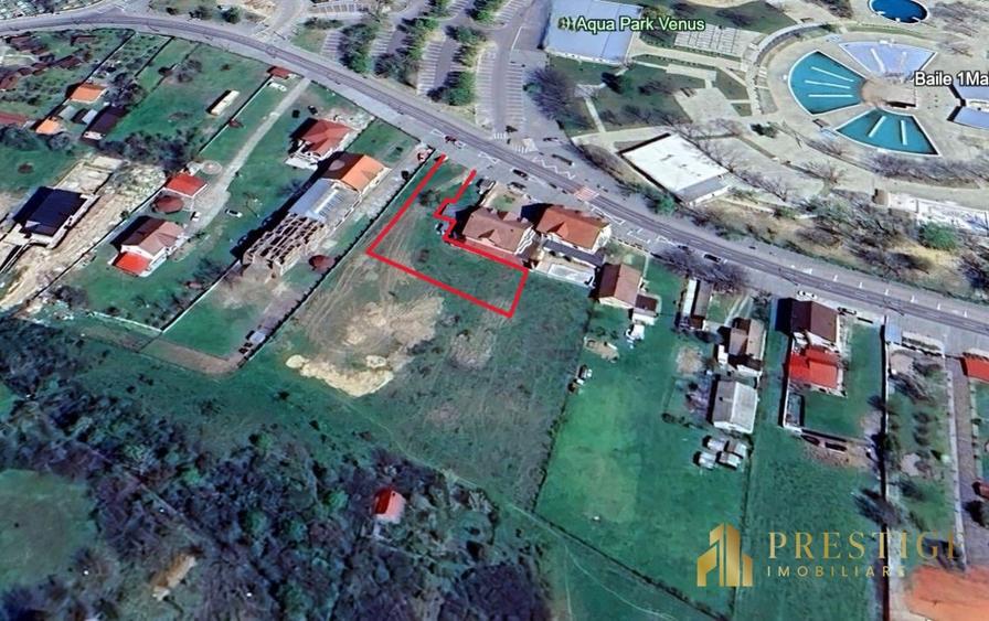 Teren intravilan de 1200 mp de vanzare in Baile 1 Mai - Bihor