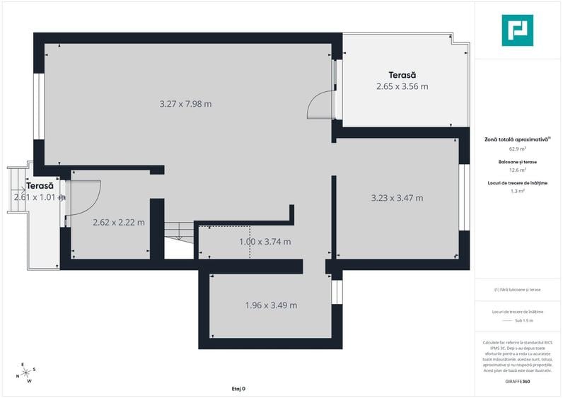 Duplex în Săcălaz despartit prin cameră tehnica