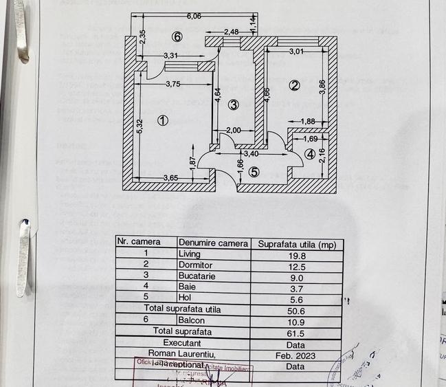 Apartament GOL in Nusco City, decomandat, 50 mp utili + terasa!