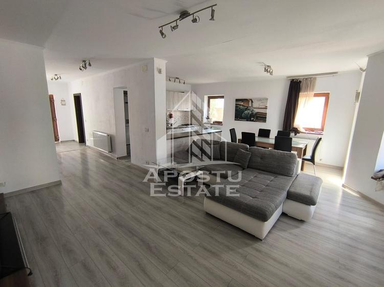 Duplex cu 4 camere,3 bai mobilat si utilat,Dumbravita
