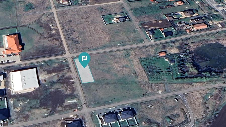 Teren de 1026 mp în Fântânele, Arad