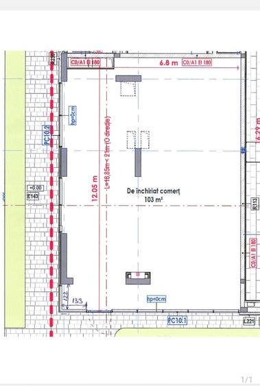 Spatiu Comercial pe Bld. Victoriei vizavi de Parcul Sub Arini - Hotel Mercure