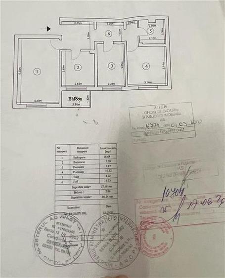 Apartament 3 camere decomandat | Târgu Cucu | Etaj 2 | renovat