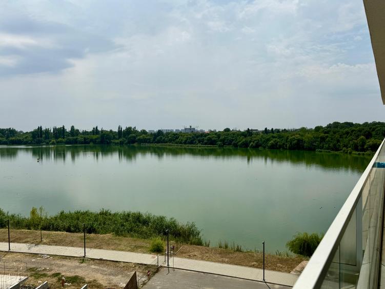 2 CAMERE CU 2 BAI 72mp Etaj 4 Partial Mobilat Lebada Lake Residence
