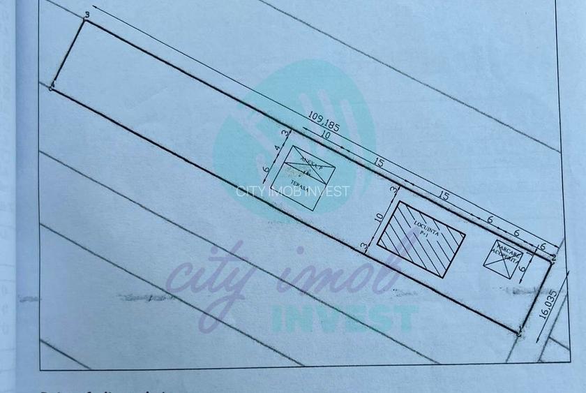 Casă la roșu P+1 | Teren 1750 mp | Dobreni-Giurgiu | Zonă liniștită