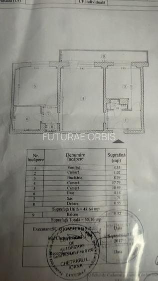 Apartament 2 camere | Etaj 2 | 49 mp | Lujerului – Gorjului | 5 min Metrou - 8