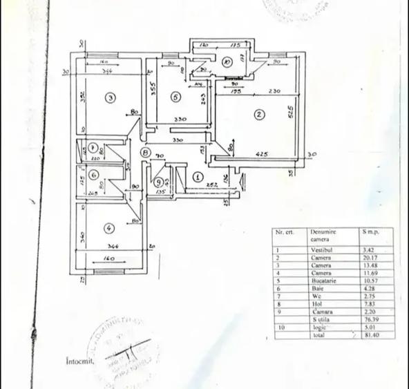 Drumul Sarii Aleea Platanului 3 camere 82 mp etaj 2/4 Bloc 1988 - 13