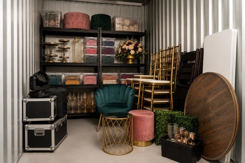 Spațiu pentru mobilier, decorațiuni și echipamente | Acces 24/7