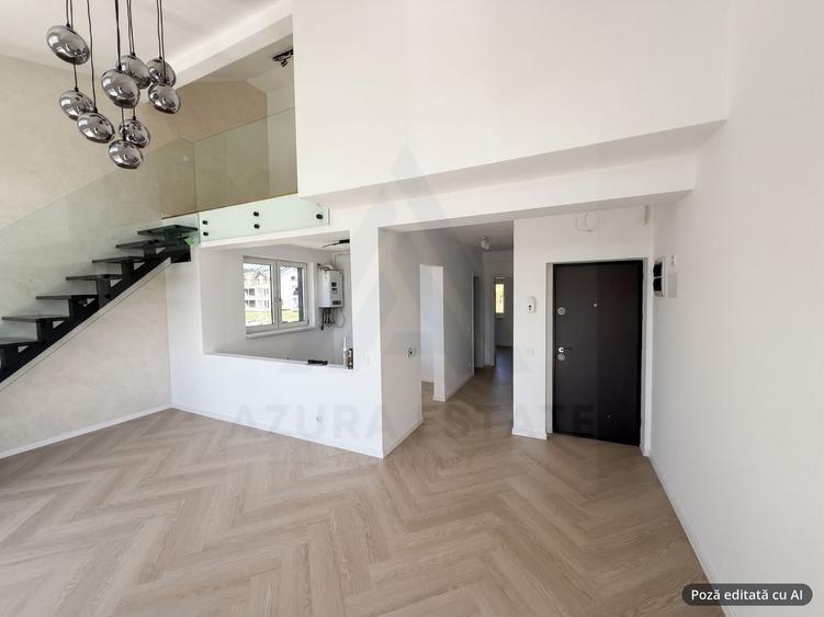 Apartament 3 camere nemobilat 83 mp utili terasa 9 mp Cartier DaVinci