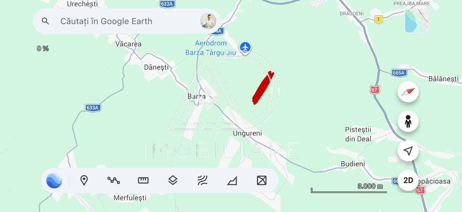 TEREN DE VÂNZARE – 13.630 MP | DĂNEȘTI | LÂNGĂ AERODROMUL BARZA