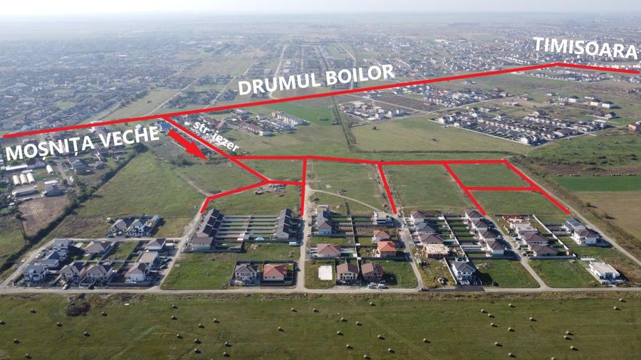 Dezvoltator/Proprietar - parcele Serena 3 Puz nou acces strada Iezer