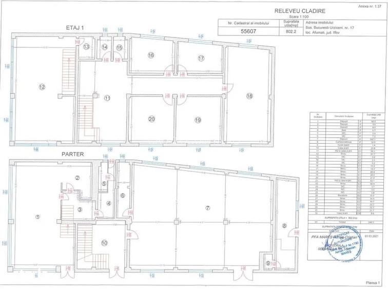 Spațiu 145mp | Afumați DN2 | Doraly | Compartimentat Mixt | Parcare - 14