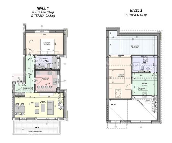 Apartament tip penthouse cu 3 camere in Turnisor Sibiu