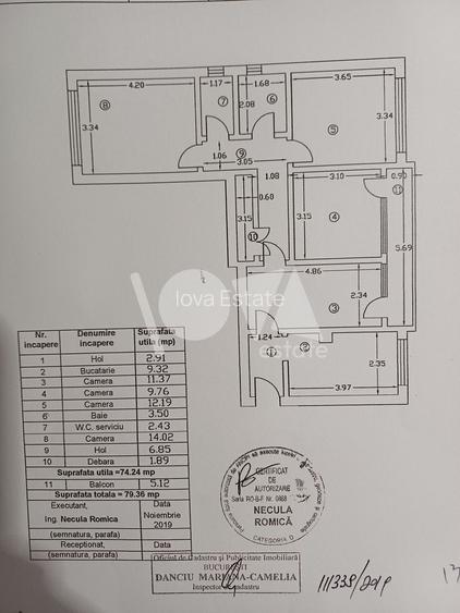 De vânzare: apartament 4 camere - Gorjului metrou - Militari - 13
