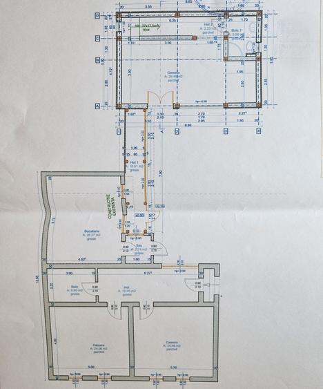 Două case individuale, P și P+M, construcții 1921/2016, în Timișoara, comision 0