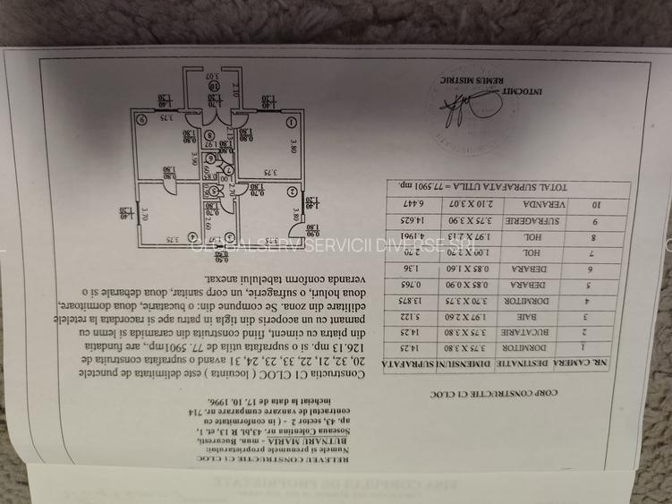 FARA COMISIOANE zona linistita aer curat casa mobilata 3 camere P +M teren 755mp - 32