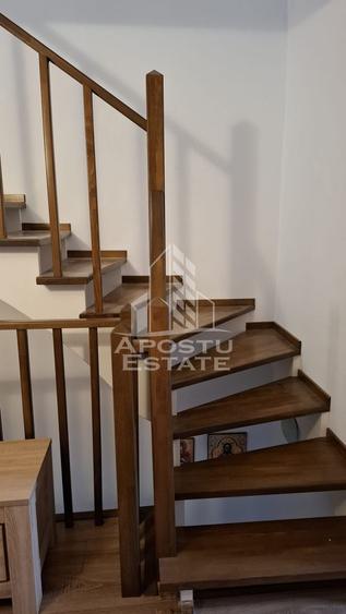 Duplex în Mosnita Noua situat în apropiere de drumul principal.