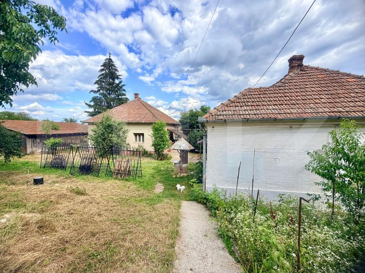 Proprietate cu două case, 145 mp, anexe si teren 1.300 mp, Pâclișa -Alba Iulia