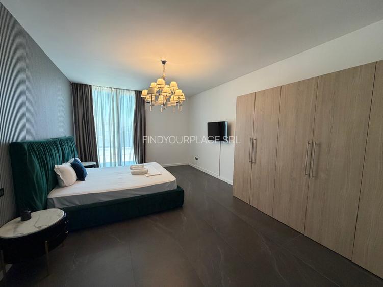Penthouse în bloc nou boutique,500mp terase,2 parcări incluse