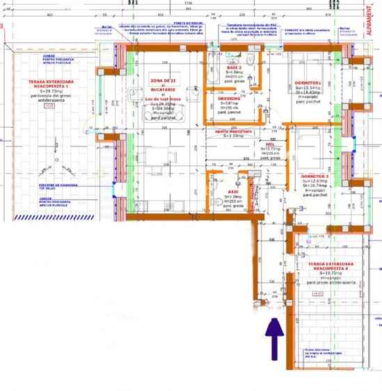 Penthouse premium  82 mp util + terasa 1 (30 mp) + terasa 2 (20 mp) - 3