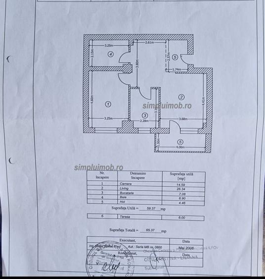 3 cam SPATIOS Living 26mp Splaiul Unirii Confort City