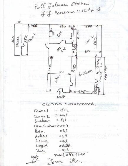 Apartament cu 2 camere de vânzare | Cartierul Grigorescu - 8