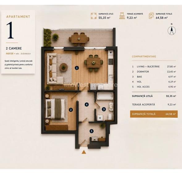 Soarelui – Braytim | Proiect Nou | Lift | Apartamente & S.A.D.-uri - 21