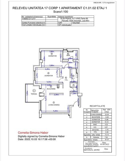 3 camere Pipera | Chiriaș deja în apartament – Încasezi chiria din prima zi! - 11
