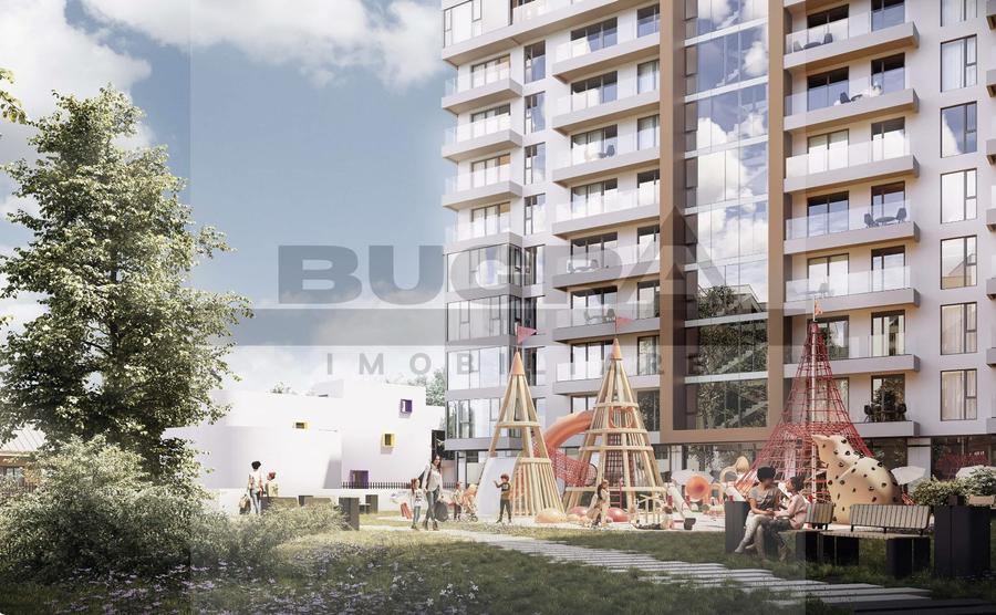 Apartament 2 camere, bloc nou, semifinisat, zona Kaufland