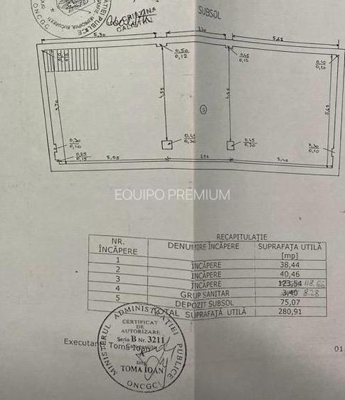 Spatiu comercial 206 mp plus subsol 75 mp in zona Nerva Traian - 3