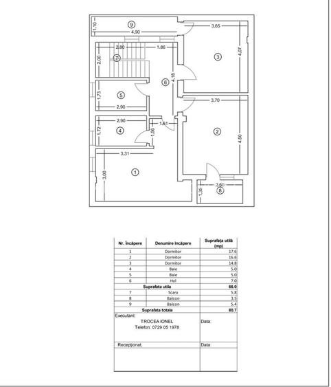 Tunari vila individuala 5 camere P+1 - 5