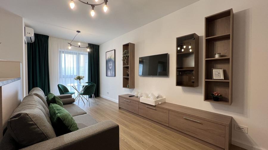 2 camere | parcare subterana | mobilat complet