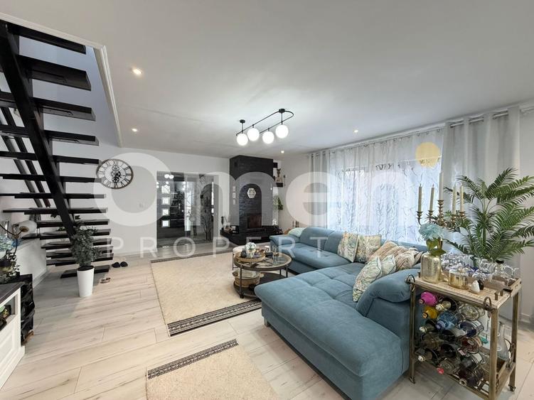 Casa moderna de vanzare cu 8.5 ari de teren zona Luncii, baraj Firiza