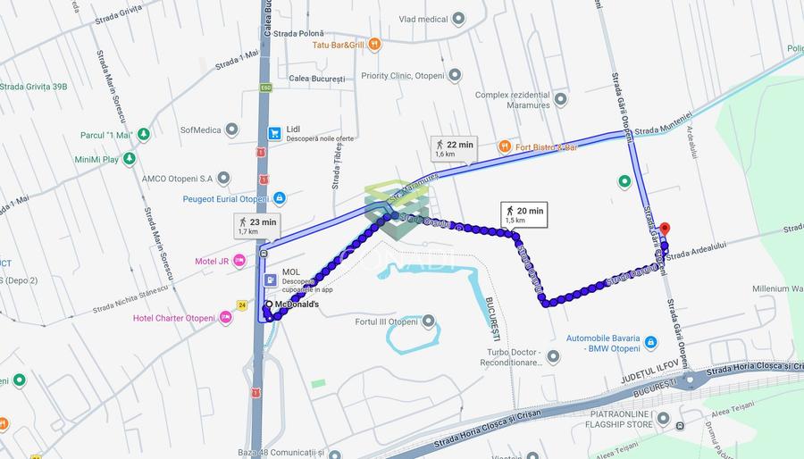 Teren Otopeni Drumul Garii Otopeni- Mixt Use