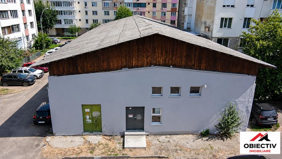 Hala 354 mp + teren 393 mp, fosta centrala termica, Piatra-Neamt