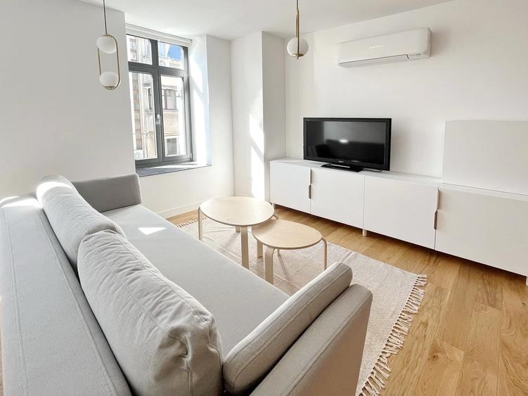 Inchiriere apartament 60 mp 2 camere 2 bai, imobil premium 2021, parcare inclusa