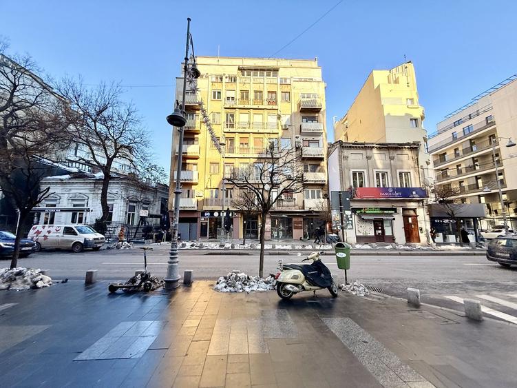Calea Victoriei ap 2 camere cu terasa parter risc 1