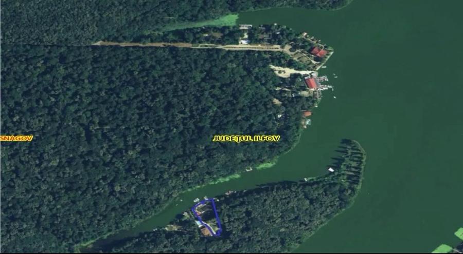 TEREN CU DESCHIDERE LA LACUL SNAGOV 70ml LIPIT DE PADURE * LOCATIE DE EXCEPTIE *