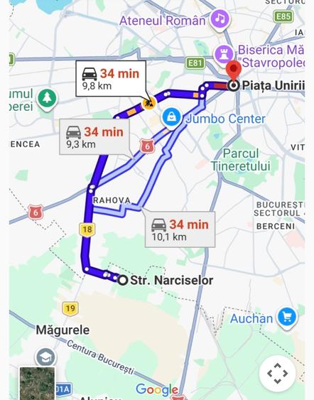 Oportunitate/Teren Intravilan, granița sector 5,10km(30min) de Piata Unirii
