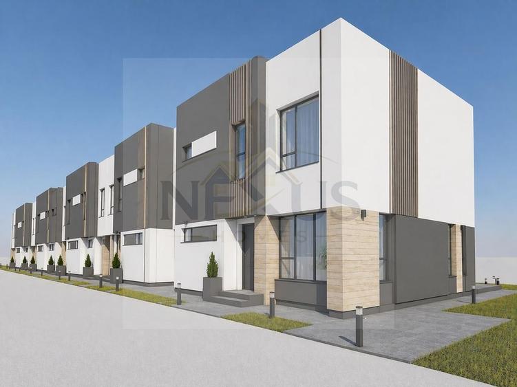 Strada Bistritei - Asfalt - 4 camere - Berceni - 350 metri teren