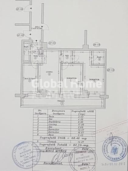 Apartament 3 camere | Baneasa | Mobilat si utilat | Terasa |