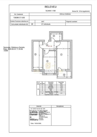 Apartament decomandat cu 2 camere de vanzare, acces metrou Berceni