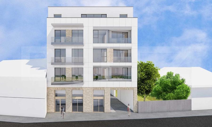 Apartament de 2 camere, bloc premium, etaj intermediar, Zona Semicentrala