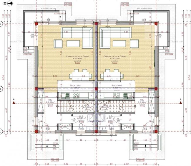 Duplex 4 camere - 3 bai - pozitie excelenta - zona Mosnita Noua