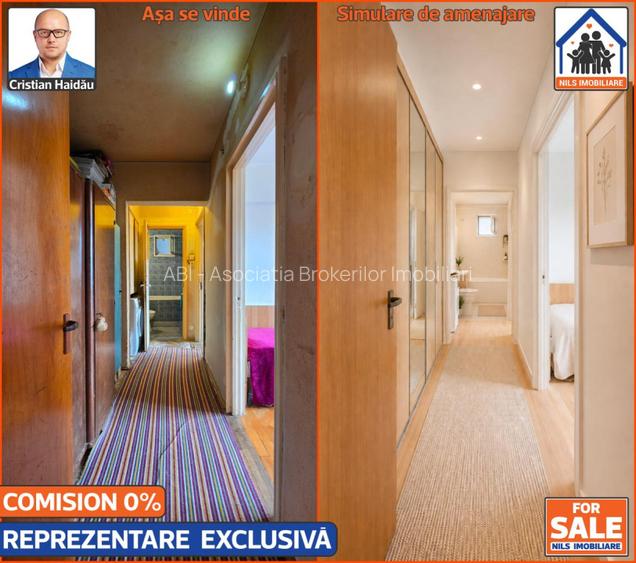 Apartament cu 3 camere si balcon in Titan | Comision 0! - 9