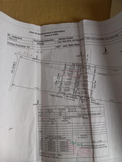 Teren intravilan de vânzare, 409 mp,  zona Malu Mare - 2