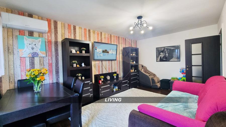 Apartament ultracentral 3 camere – vedere oraș și munți, Baia Mare