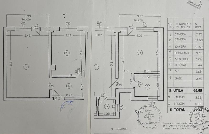 Apartament 3 camere decomandat, 72 mp, PARCARE, la intrarea in parc Tineretului!