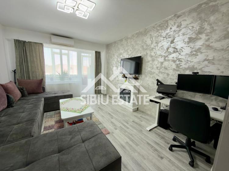 Apartament 75 mp. 3 camere 3 balcoane decomandat in Sibiu- Terezian