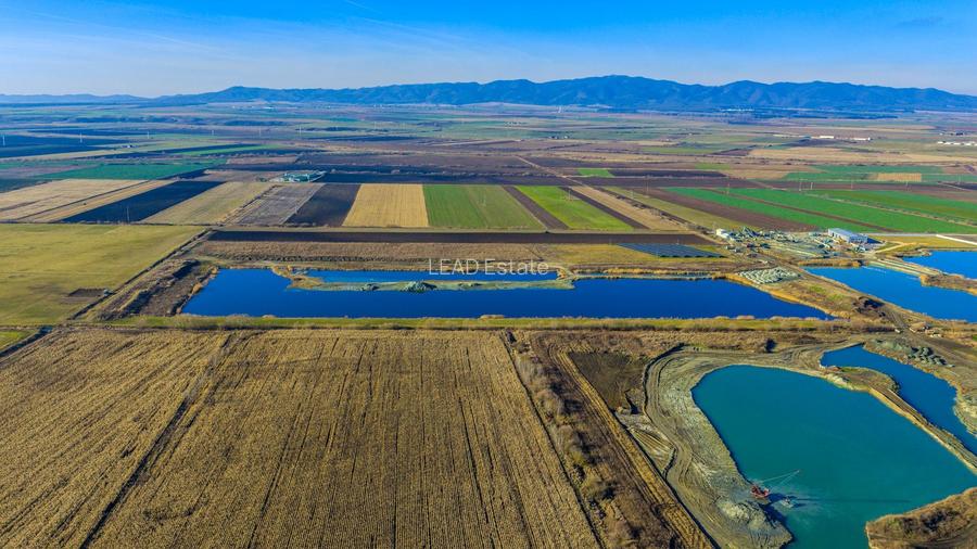 Lac de pescuit 9 ha, pe un teren intravilan de 12 ha, langa Brasov, COMISION 0% - 6
